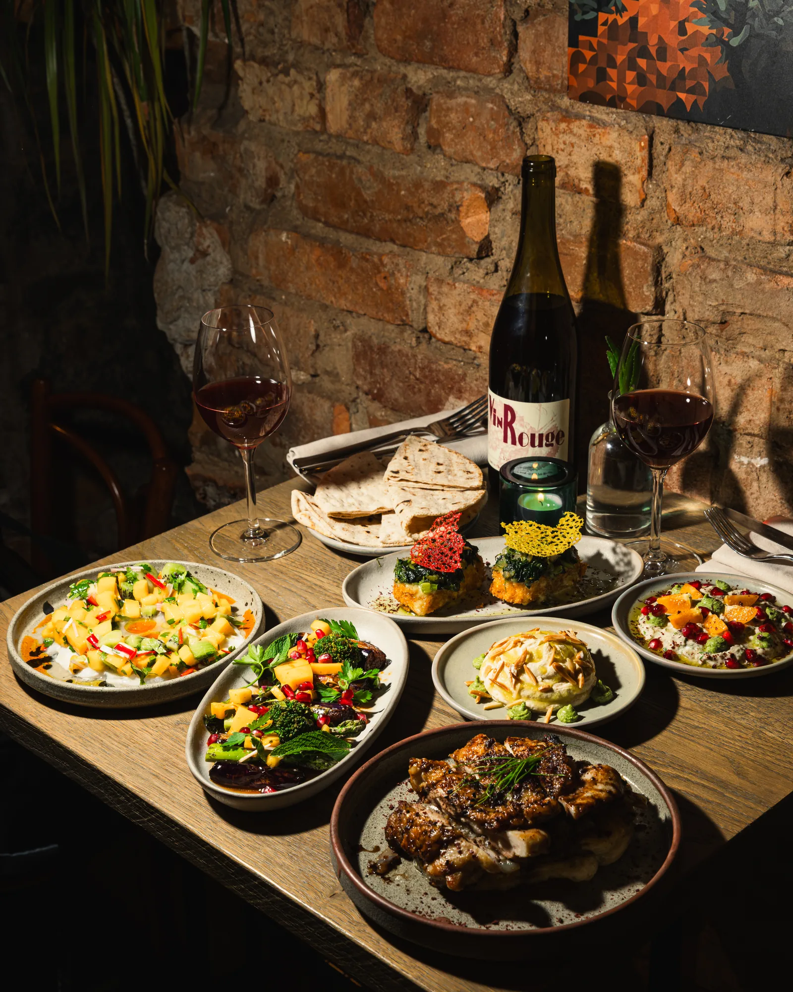 Mazra'a — restaurante palestino en Skånegatan, Estocolmo