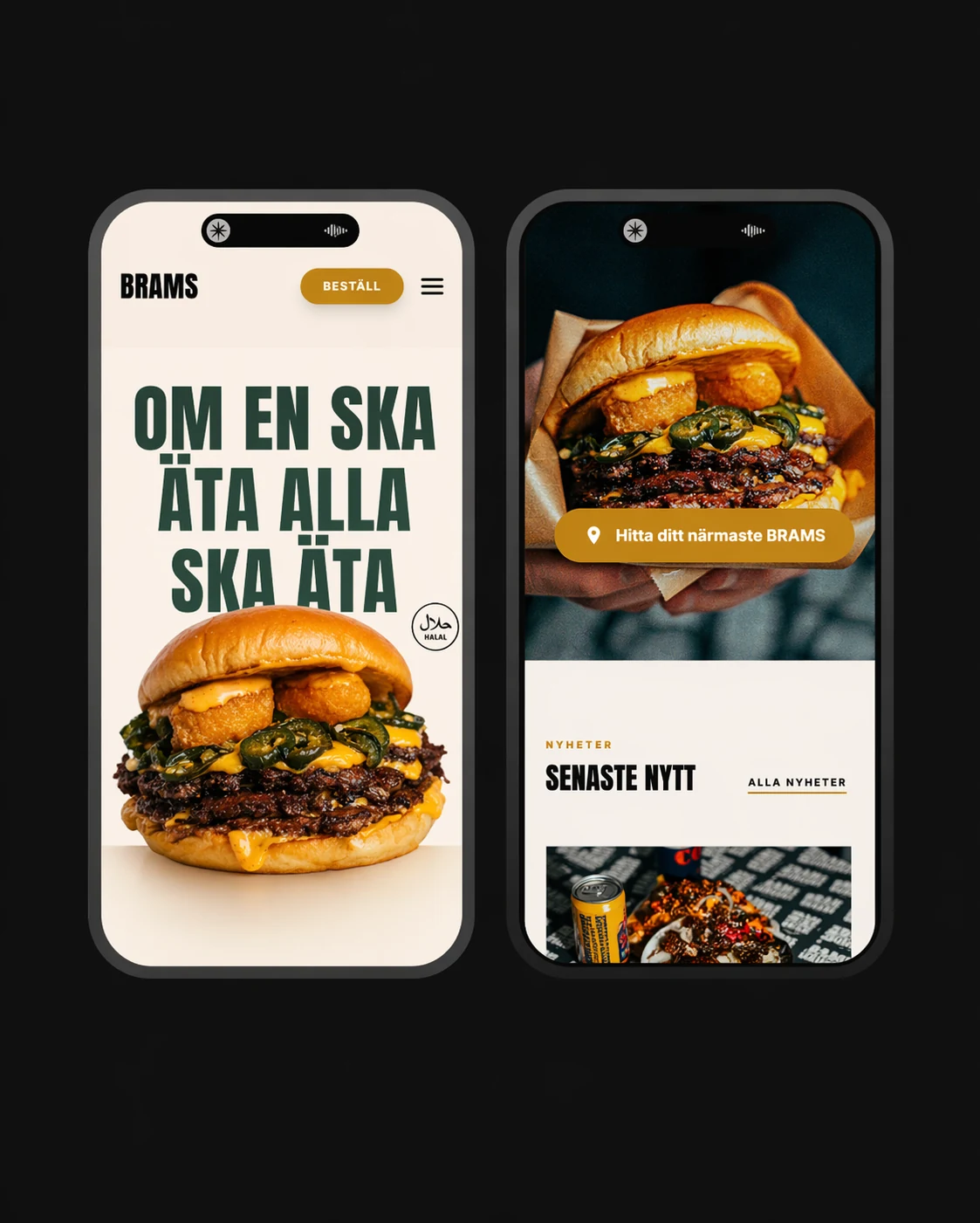 Diseño web para restaurante
